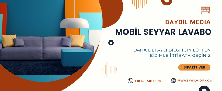 MOBİL SEYYAR LAVABO | BEYAZ