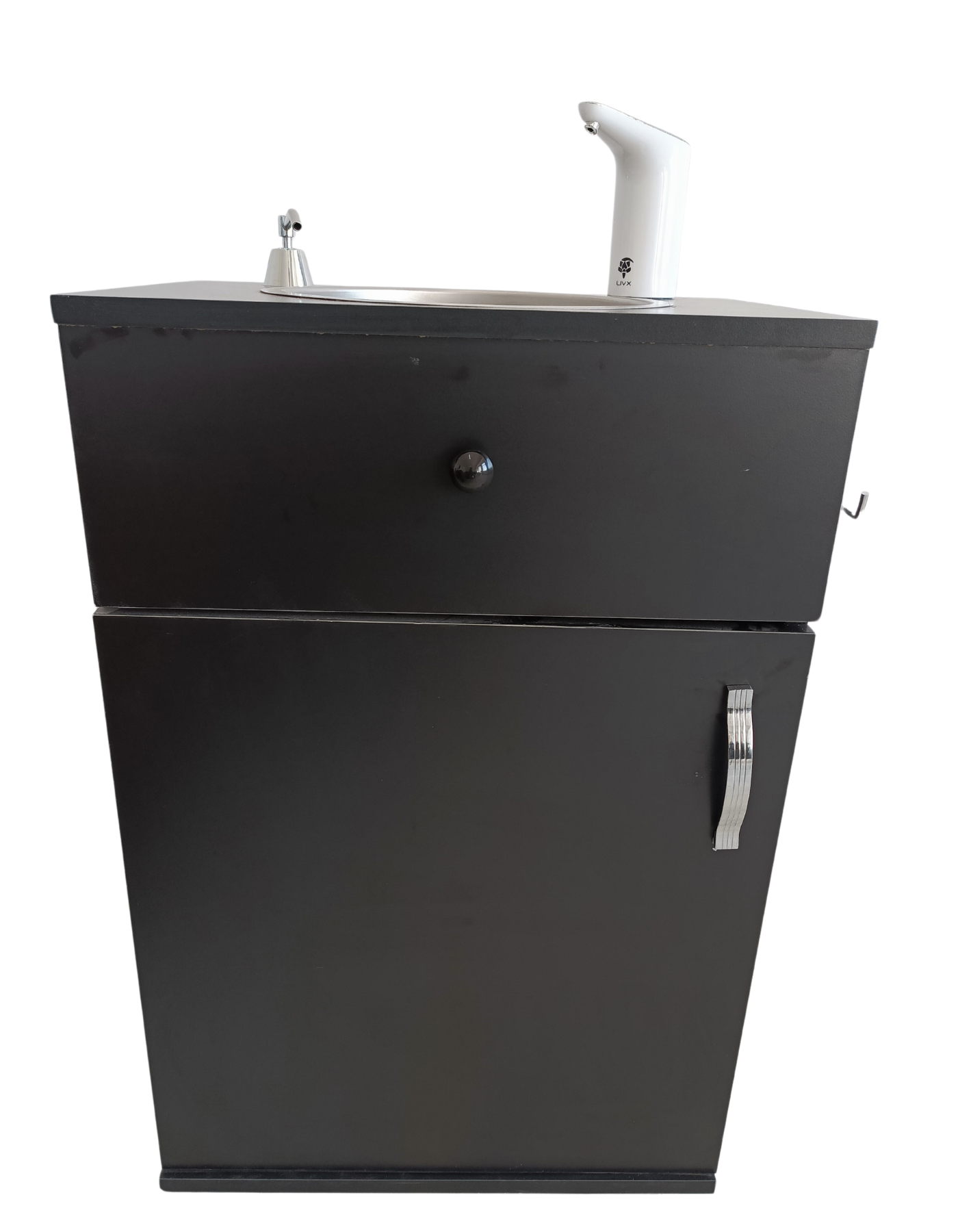 MOBİL SEYYAR LAVABO | L20 SİYAH BÜYÜK MODEL